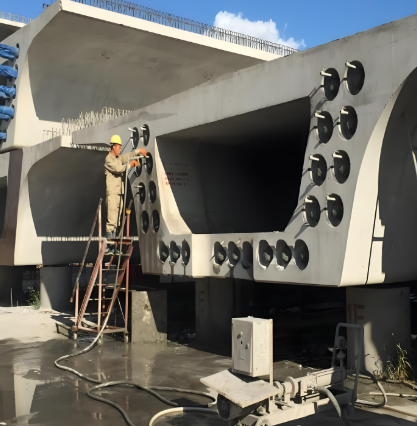 新罗压浆料施工流程及注意事项